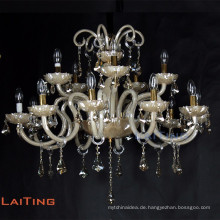 candle chandelier for weeding centerpiese glass crystal